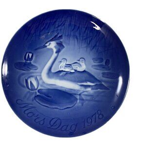 Copenhagen Porcelain Denmark  6" MOTHERS DAY 1978 COLLECTORS PLATE 9378